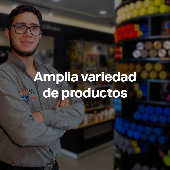 Variedad de categorías