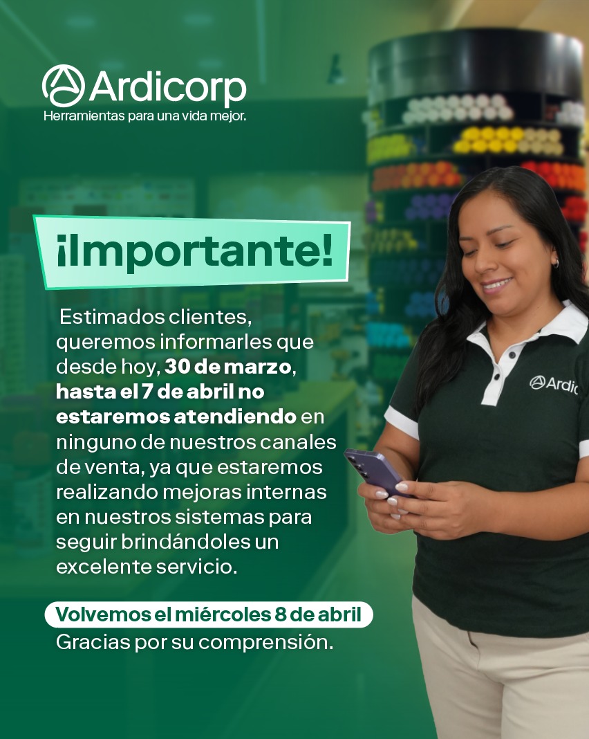 Anuncio Ardicorp