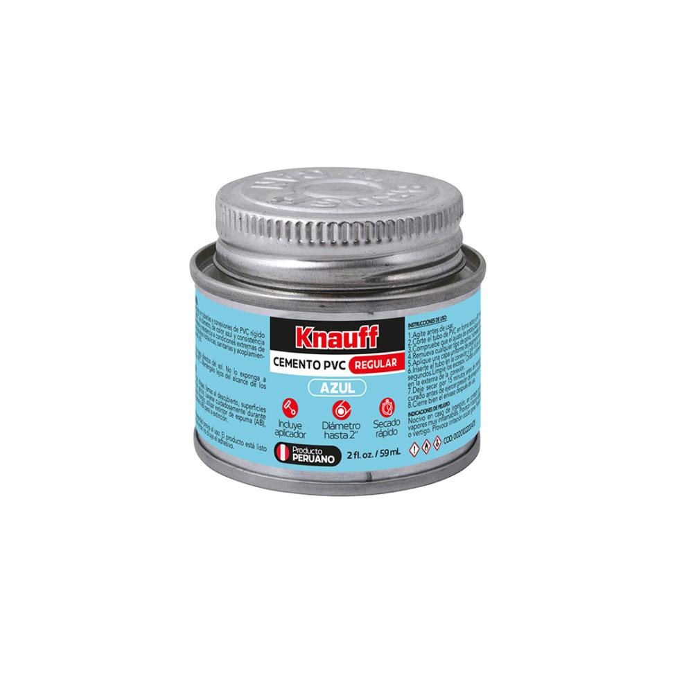 CEMENTO PVC REGULAR AZUL 2 OZ KNAUFF