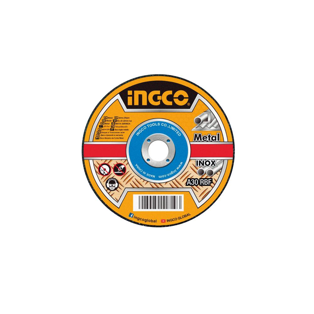 DISCO CORTE METAL 7" X 1.6MM (25) MCD161801 INGCO