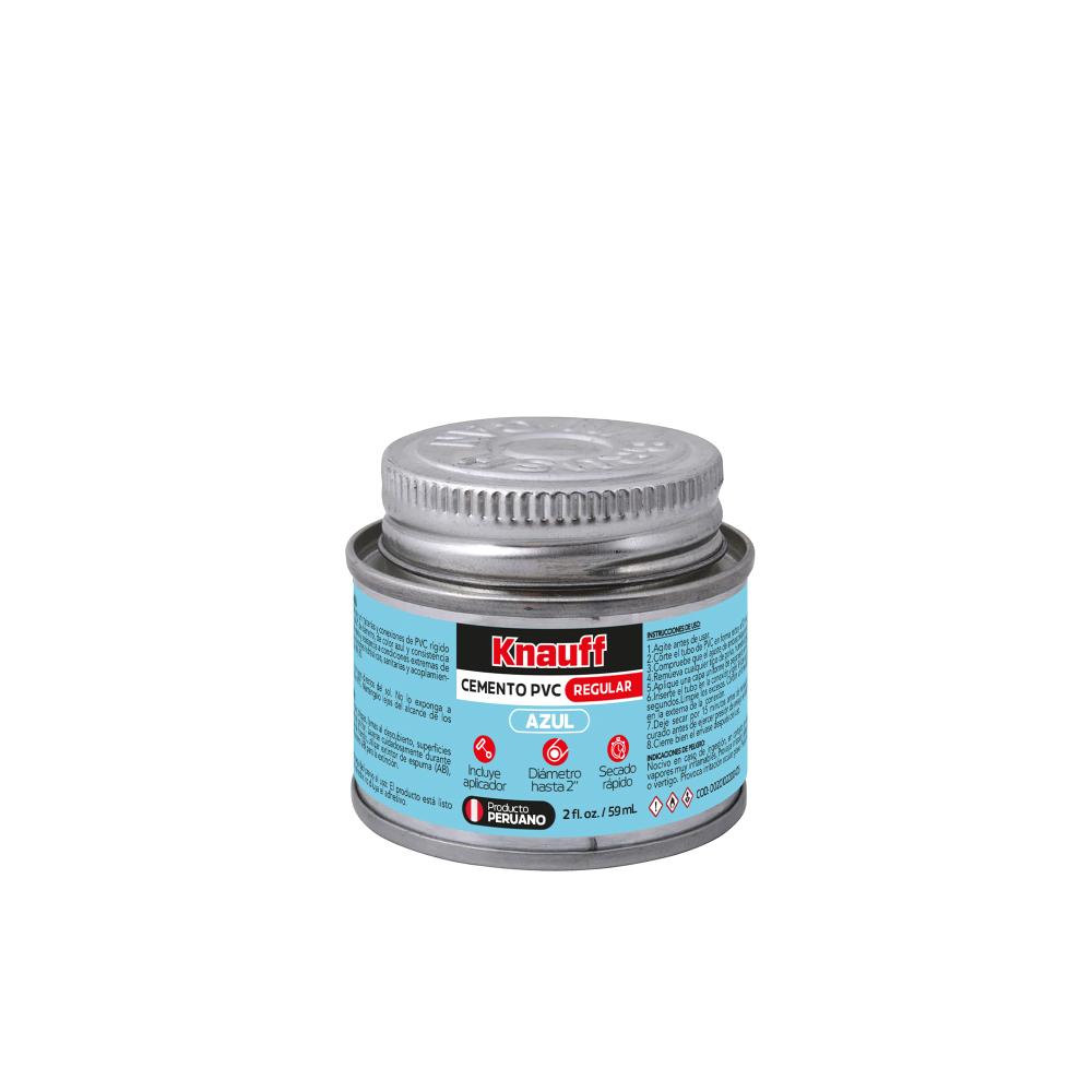 CEMENTO PVC REGULAR AZUL 2 OZ KNAUFF