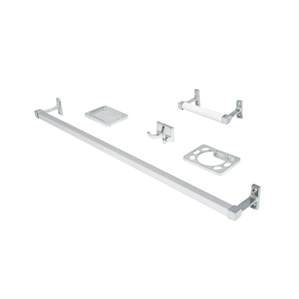 JUEGO ACCESORIOS BAÑO 5 PIEZAS 49607 FOSET