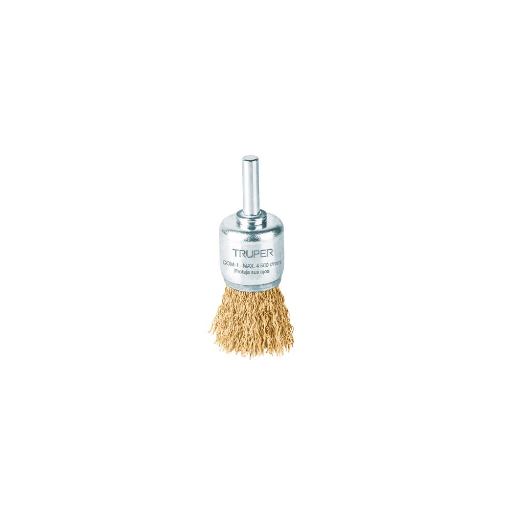 ESCOBILLA COPA 1" C/VASTAGO 11595 TRUPER