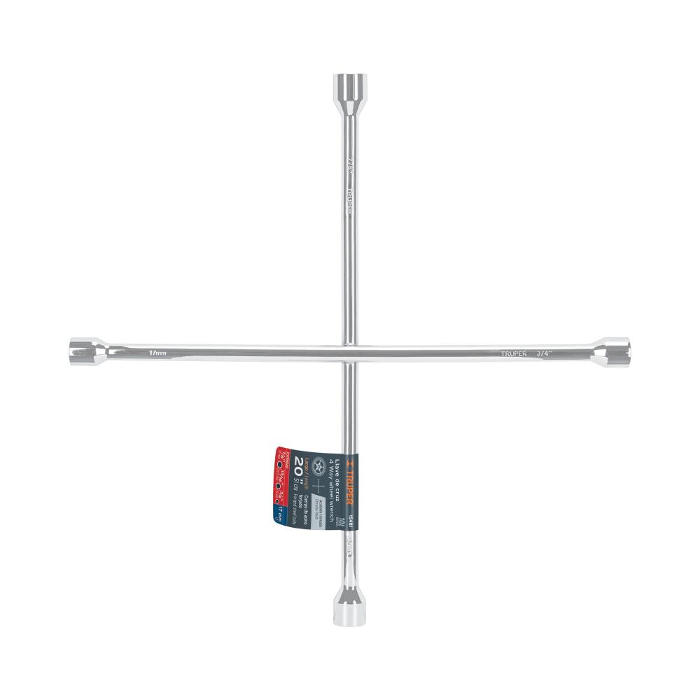 LLAVE DE CRUZ UNIVERSAL 20" 15481 TRUPER