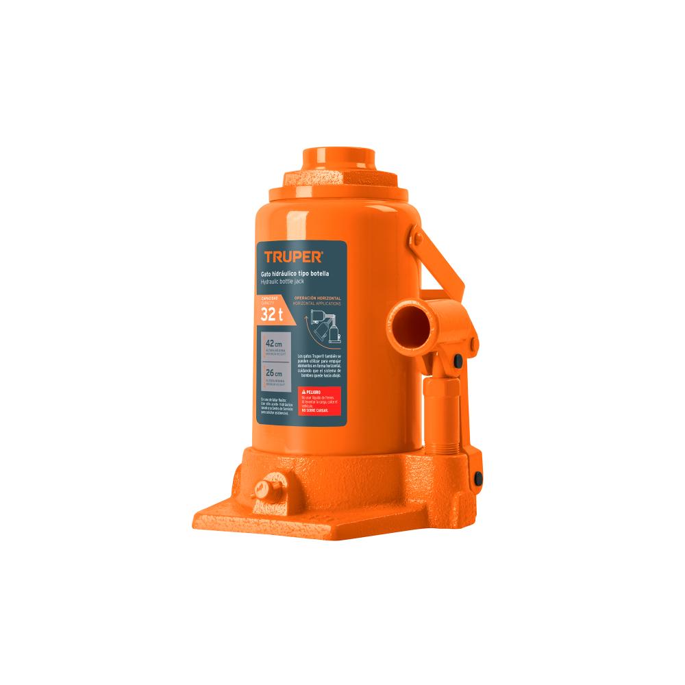 GATA HIDRAULICA TIPO BOTELLA 32 TON 14819 TRUPER
