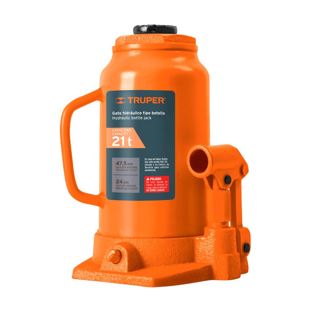 GATA HIDRAULICA TIPO BOTELLA 21 TON 14822 TRUPER
