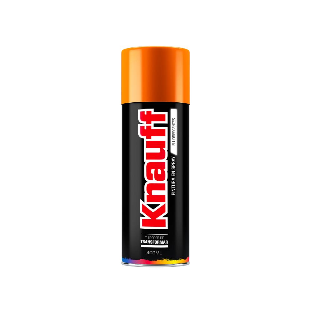 PINTURA SPRAY FLUORESCENTE NARANJA #102 400ML KNAUFF