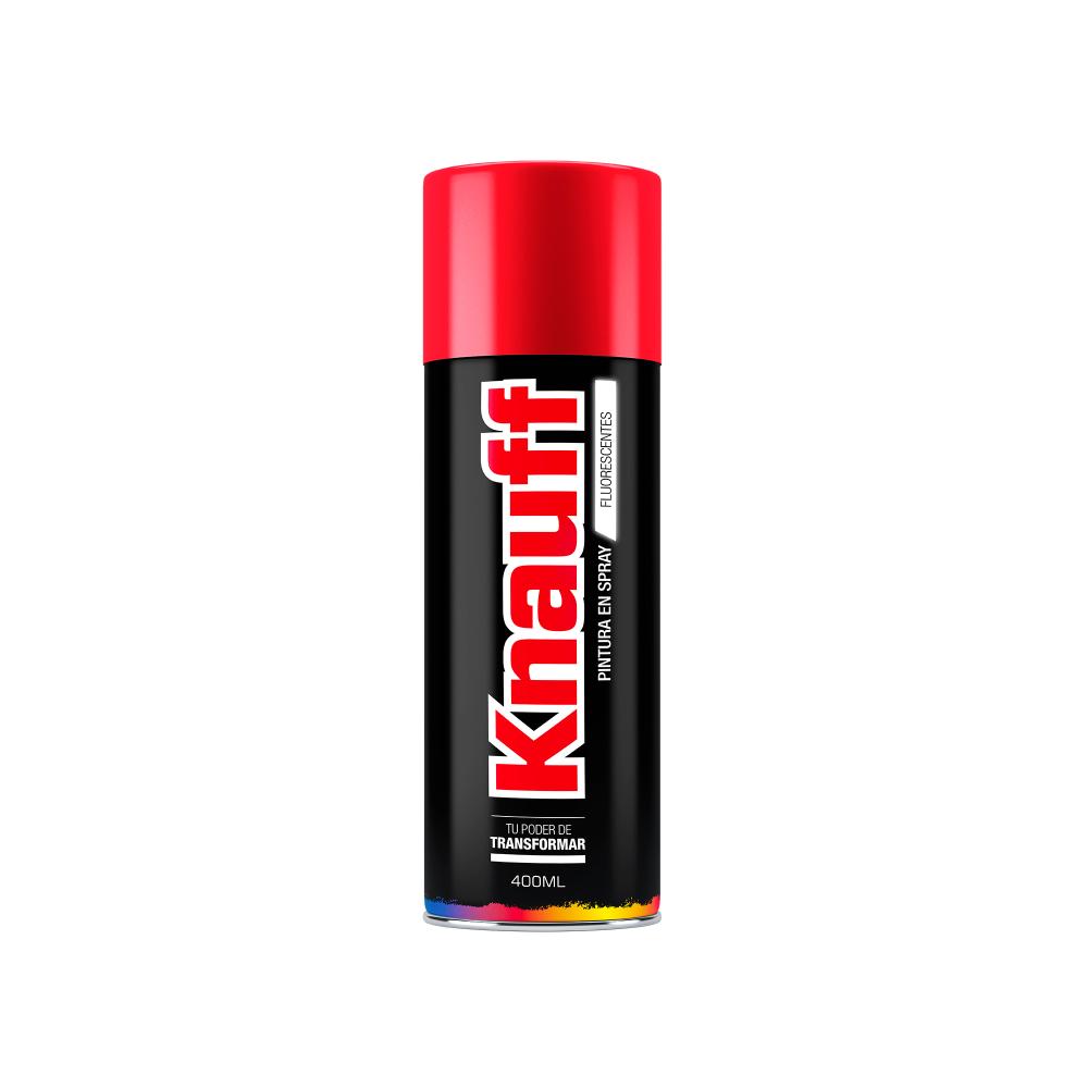 PINTURA SPRAY FLUORESCENTE ROJO #103 400ML KNAUFF