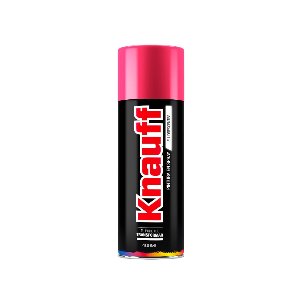 PINTURA SPRAY FLUORESCENTE ROSADO #106 400ML KNAUFF