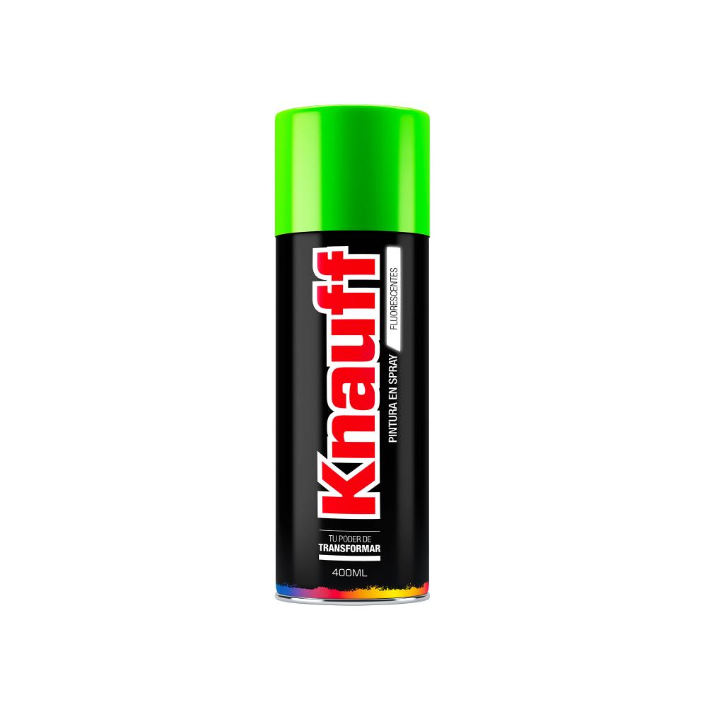 PINTURA SPRAY FLUORESCENTE VERDE #104 400ML KNAUFF
