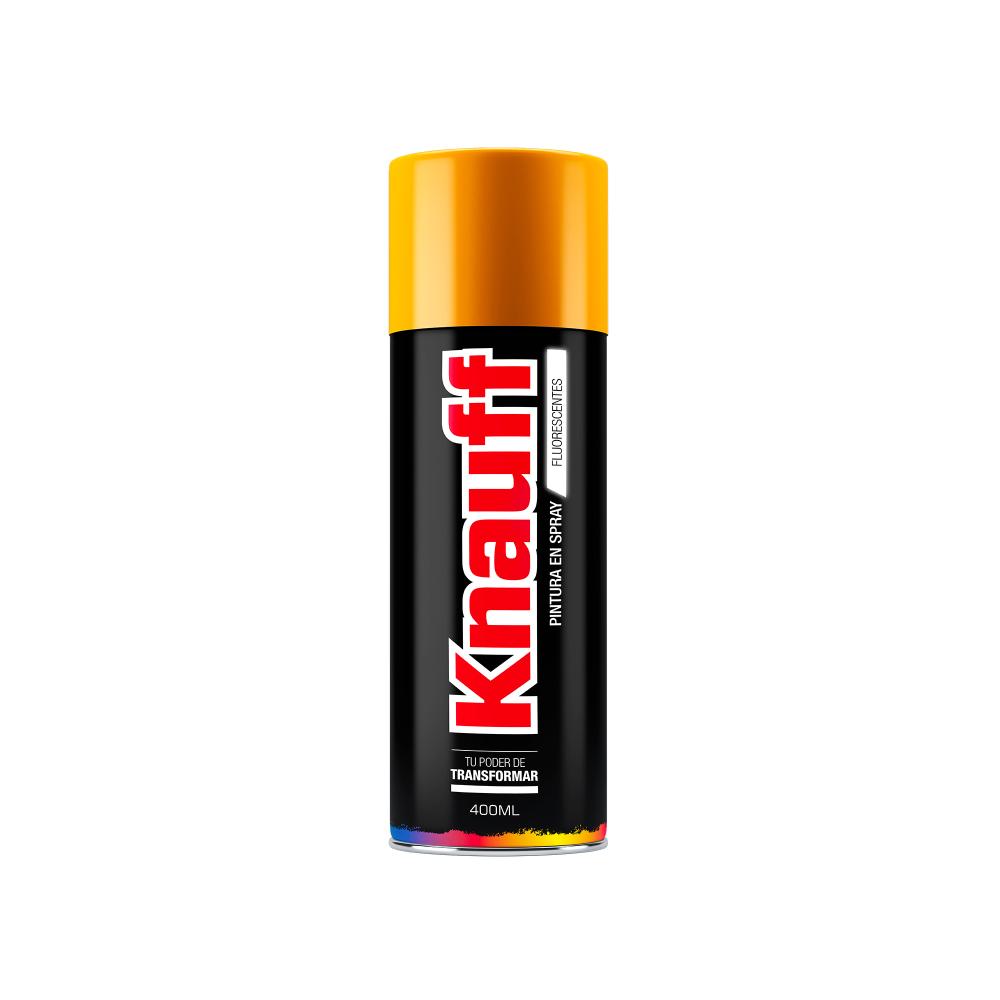 PINTURA SPRAY FLUORESCENTE MANDARINA #107 400ML KNAUFF