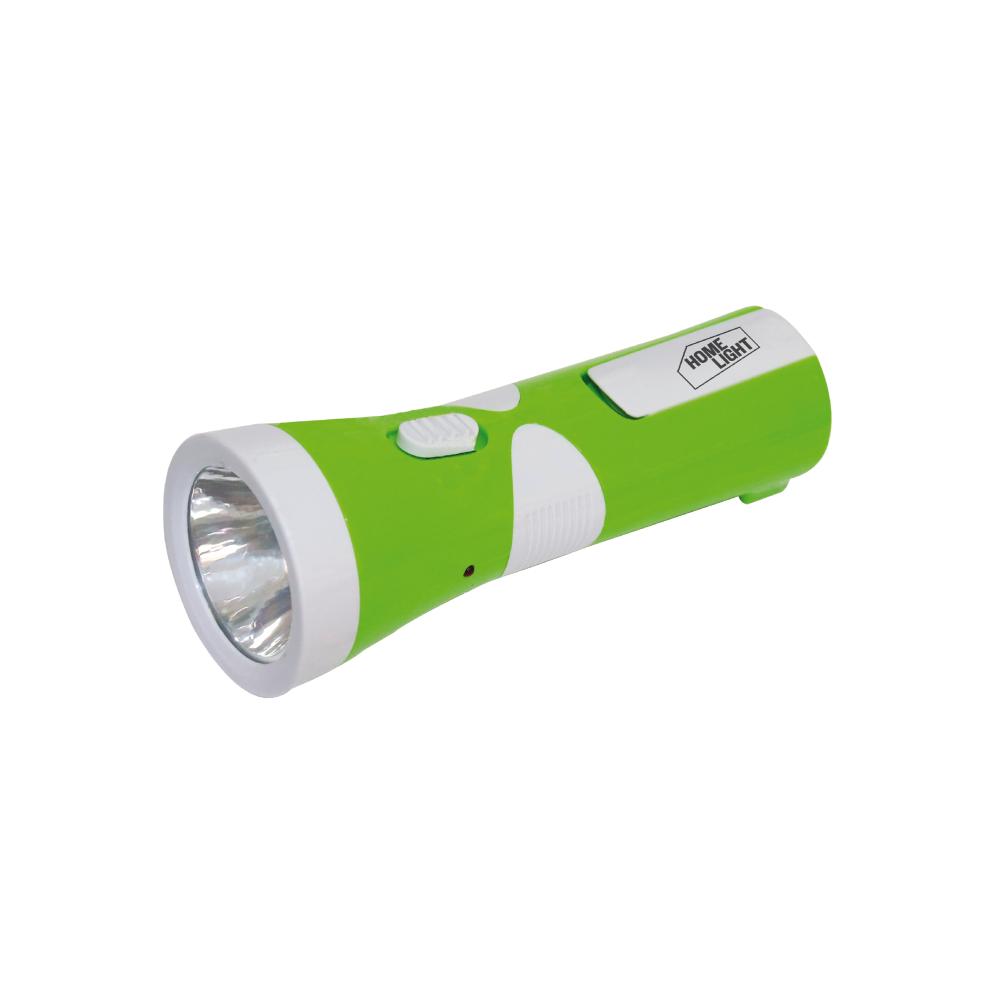 LINTERNA MINI PLAST. RECARG 1+8 LED C/VARIAD. HOME LIGHT