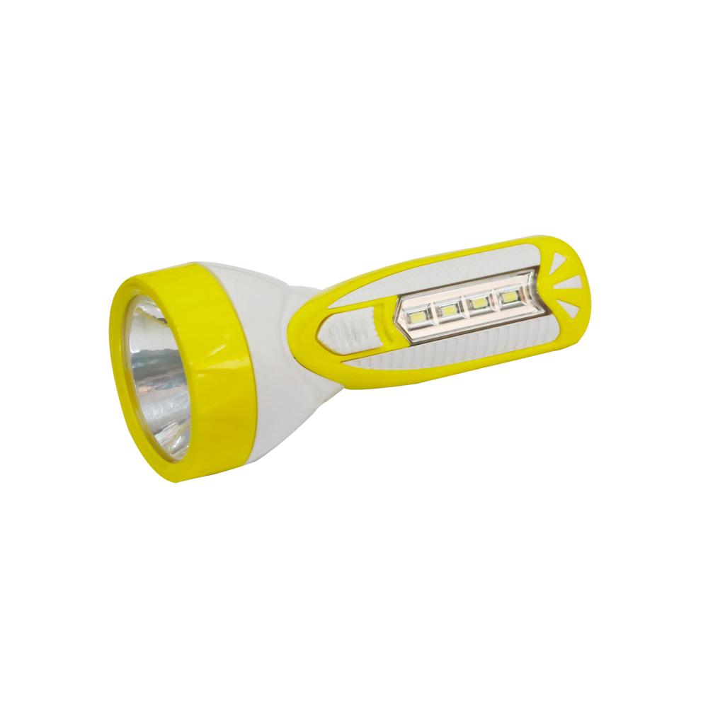LINTERNA PLAST. C/VARIADOS C/BATER.AA 1+4 LED HOME LIGHT