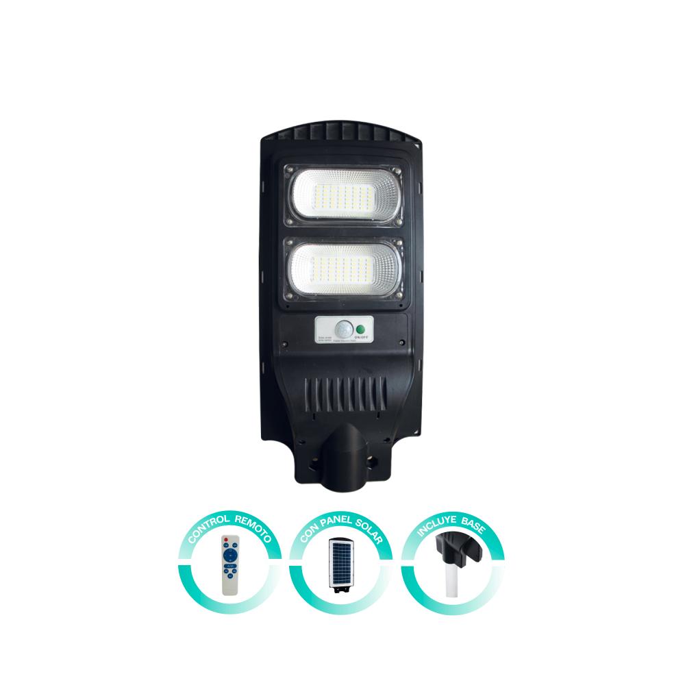 REFLECTOR PASTORAL C/PANEL SOLAR C/ SENSOR DE MOVIMIENTO (INC BASE) 60W HOME LIGHT