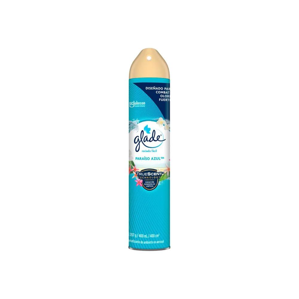 GLADE SPRAY PARAISO AZUL RLXTN X 400 ML 329572 SCJ