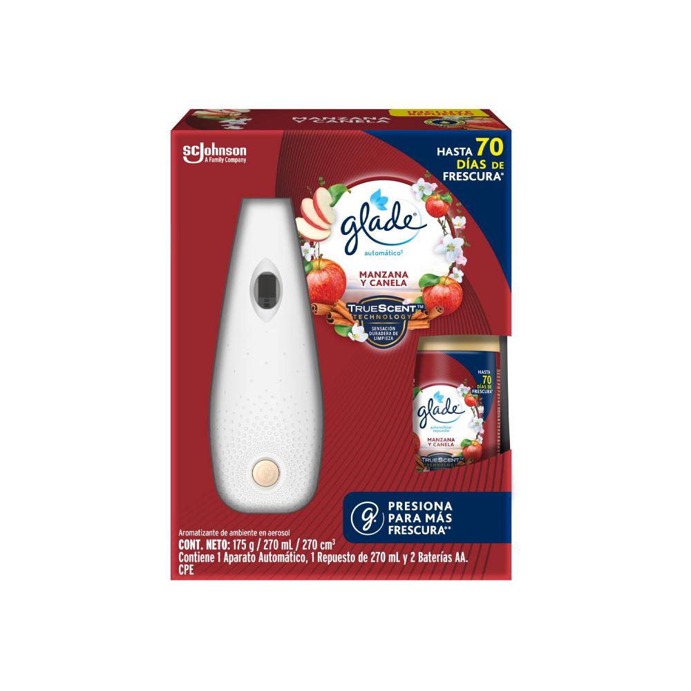GLADE AUTOM. MANZ/CAN. APTO+RPTO 270ML 346714 SCJ