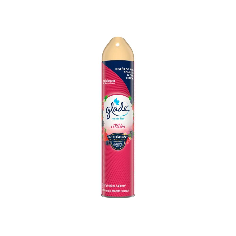 GLADE SPRAY MORA RADIANTE X 400ML 329581 SCJ