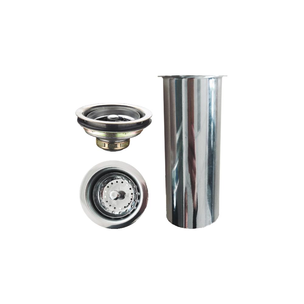 DESAGUE P/LAVADERO TODO ACERO INOX. 4 1/2" C&A
