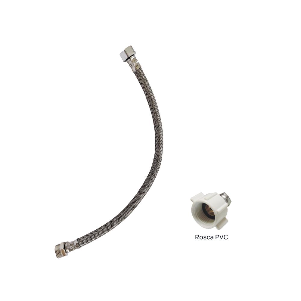 TUBO ABASTO P/INOD. NYLON REF 7/8" X 40CM R/PVC C&A