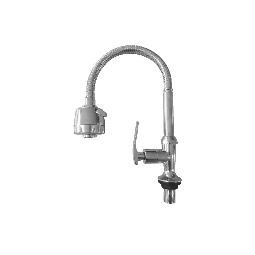 LLAVE DE LAVADERO MUEBLE P/GANSO FLEXIBLE Z C&A