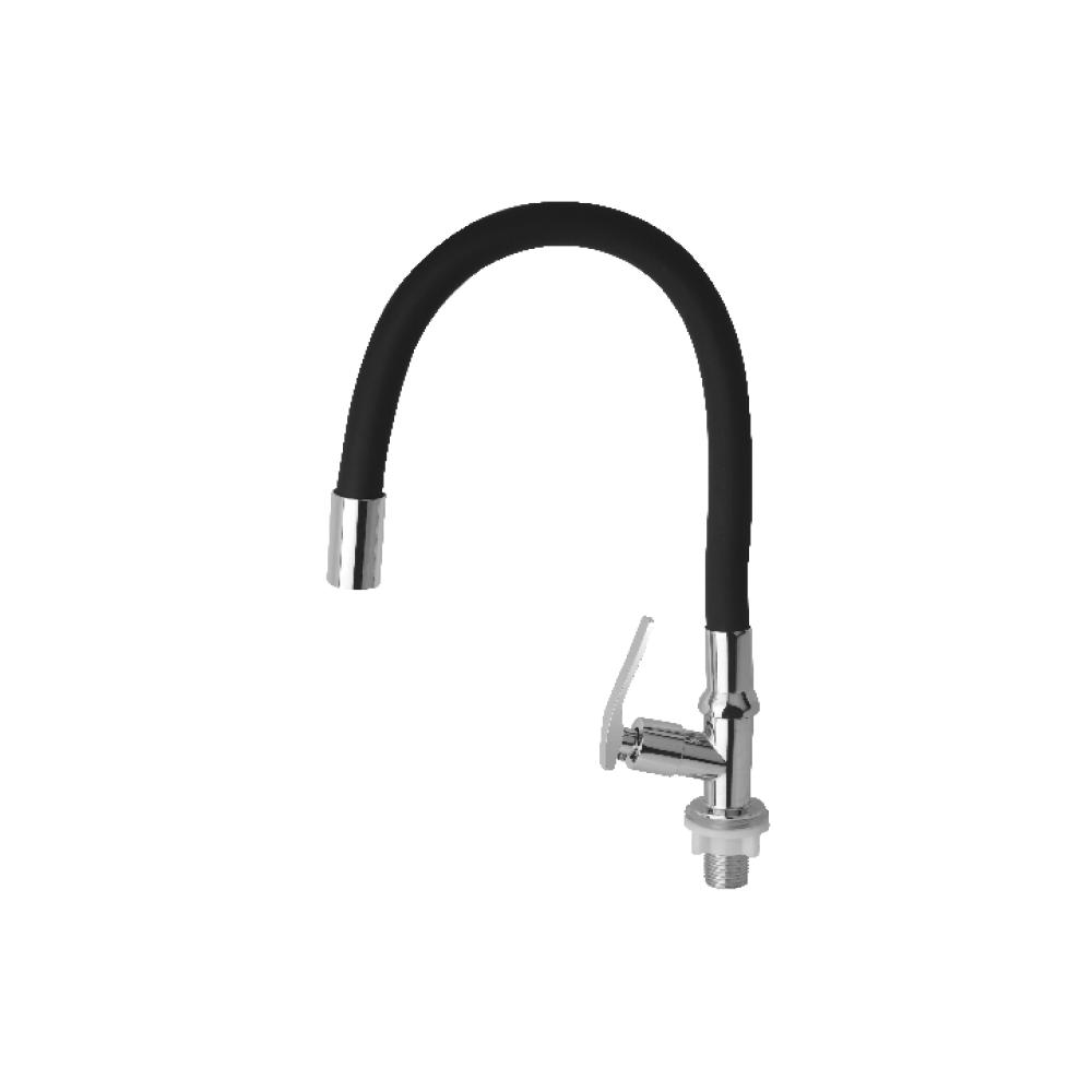 LLAVE DE LAVADERO MUEBLE P/GANSO FLEX NEGRO - C&A
