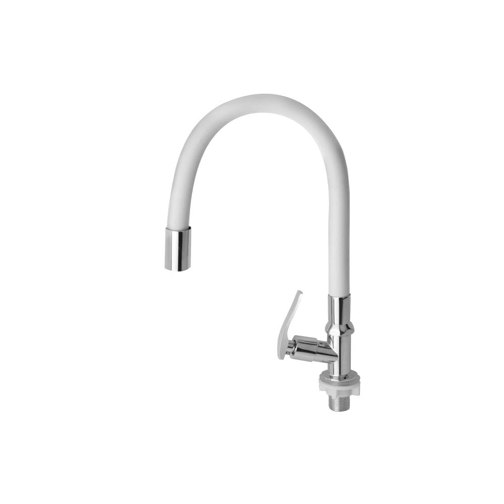 LLAVE DE LAVADERO MUEBLE P/GANSO FLEX BLANCO - C&A