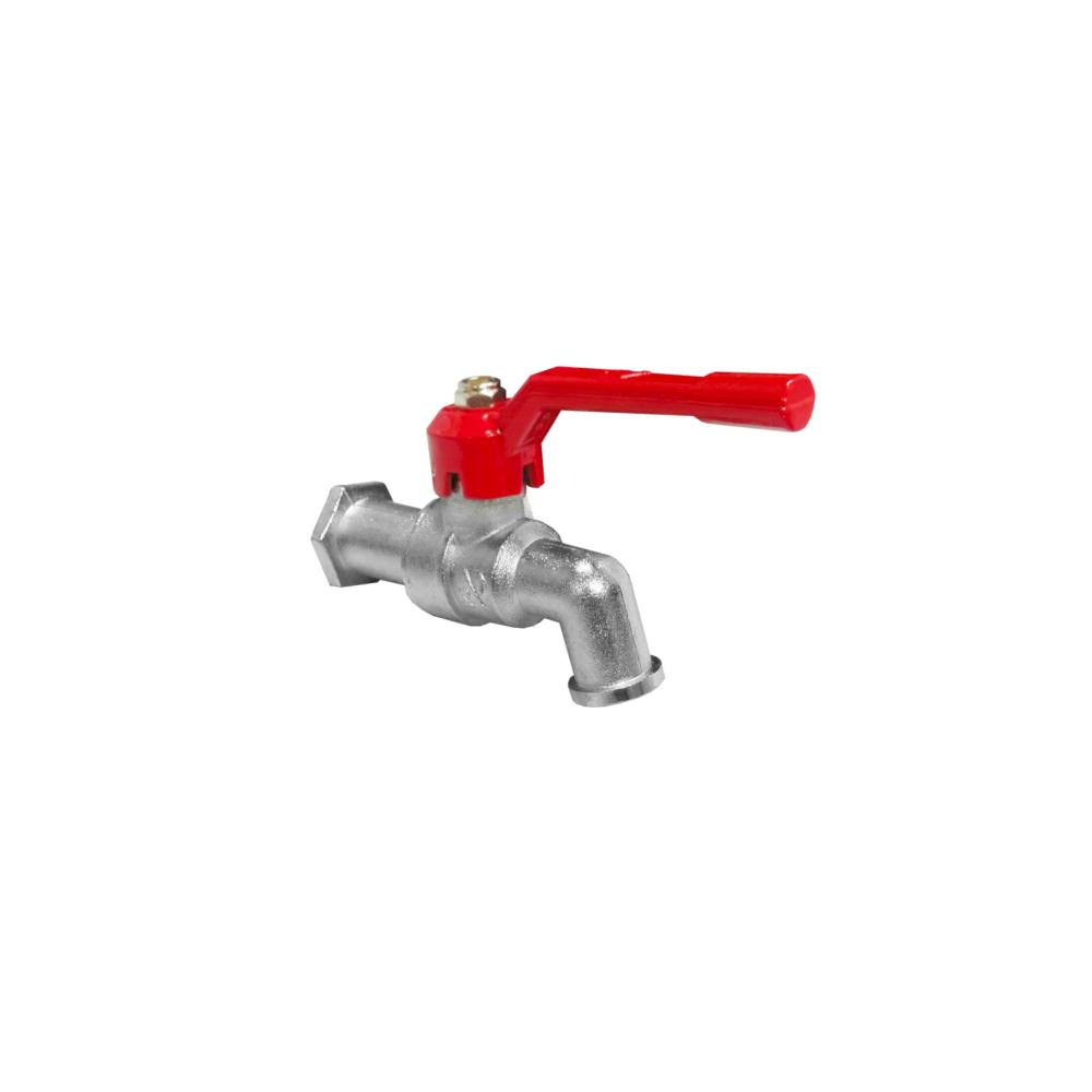 LLAVE ESFERICA BOTADERO 1/2" M/REDONDO C&A