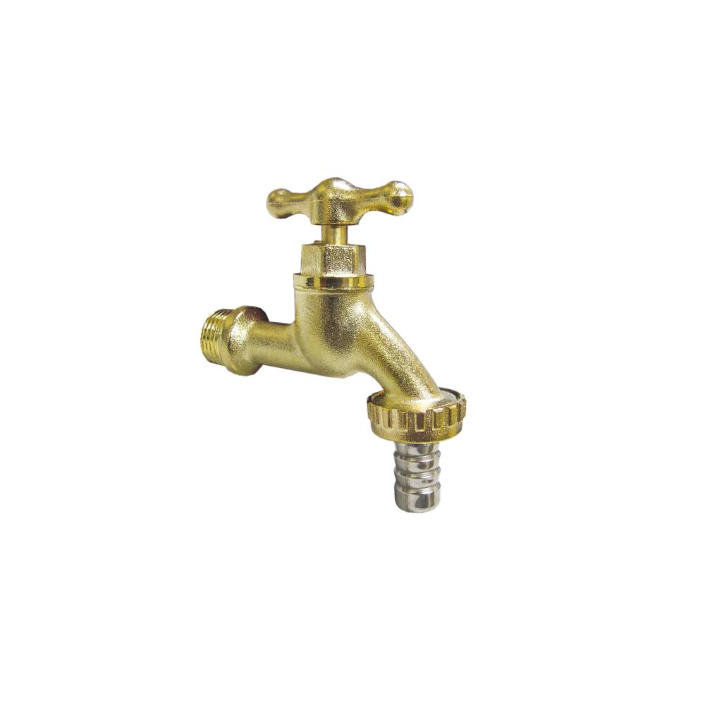 LLAVE JARDIN 1/2" BRONCEADO ASPERO C&A