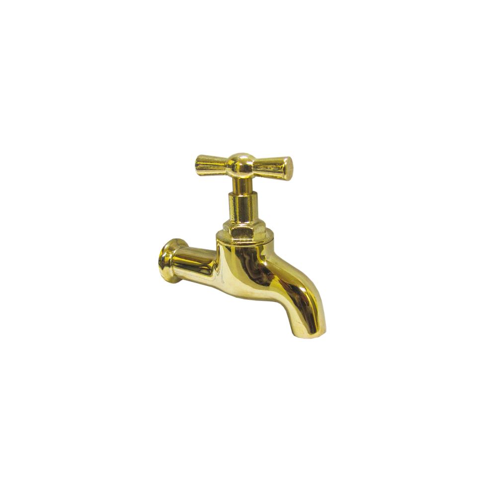 LLAVE BOTADERO 1/2" BRONCEADO LISO C&A