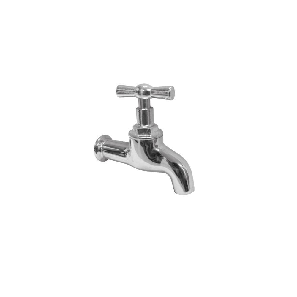 LLAVE BOTADERO 1/2" CROMADO LISO C&A