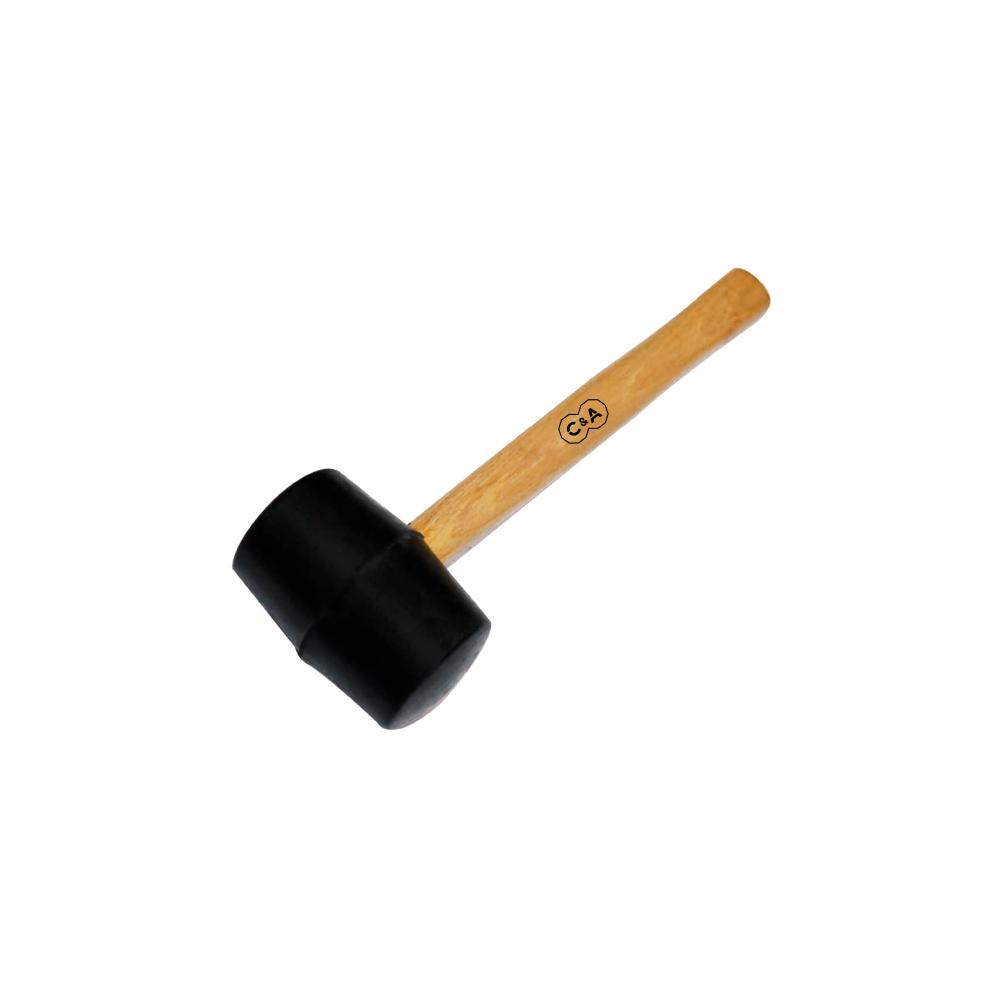 MARTILLO D/HULE C/NEGRO 24 ONZ C&A