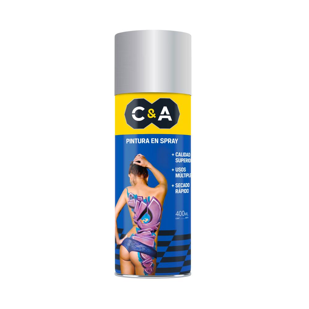 PINTURA SPRAY ALUMINIO #26 400ML C&A