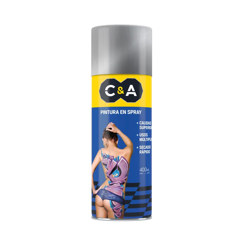 PINTURA SPRAY CROMO PREMIUM #317 400ML C&A