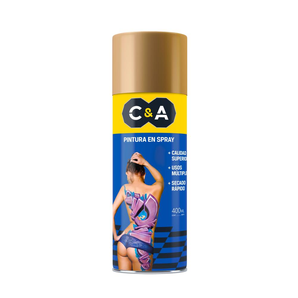 PINTURA SPRAY ORO PREMIUM #318 400ML C&A