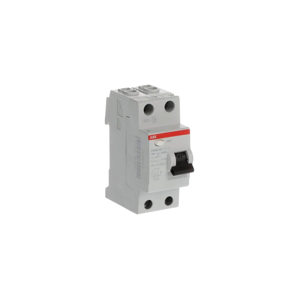 INTERRUPTOR DIFERENCIAL RIEL DIN 2P 40A 30MA 2CSF202066R1400 ABB