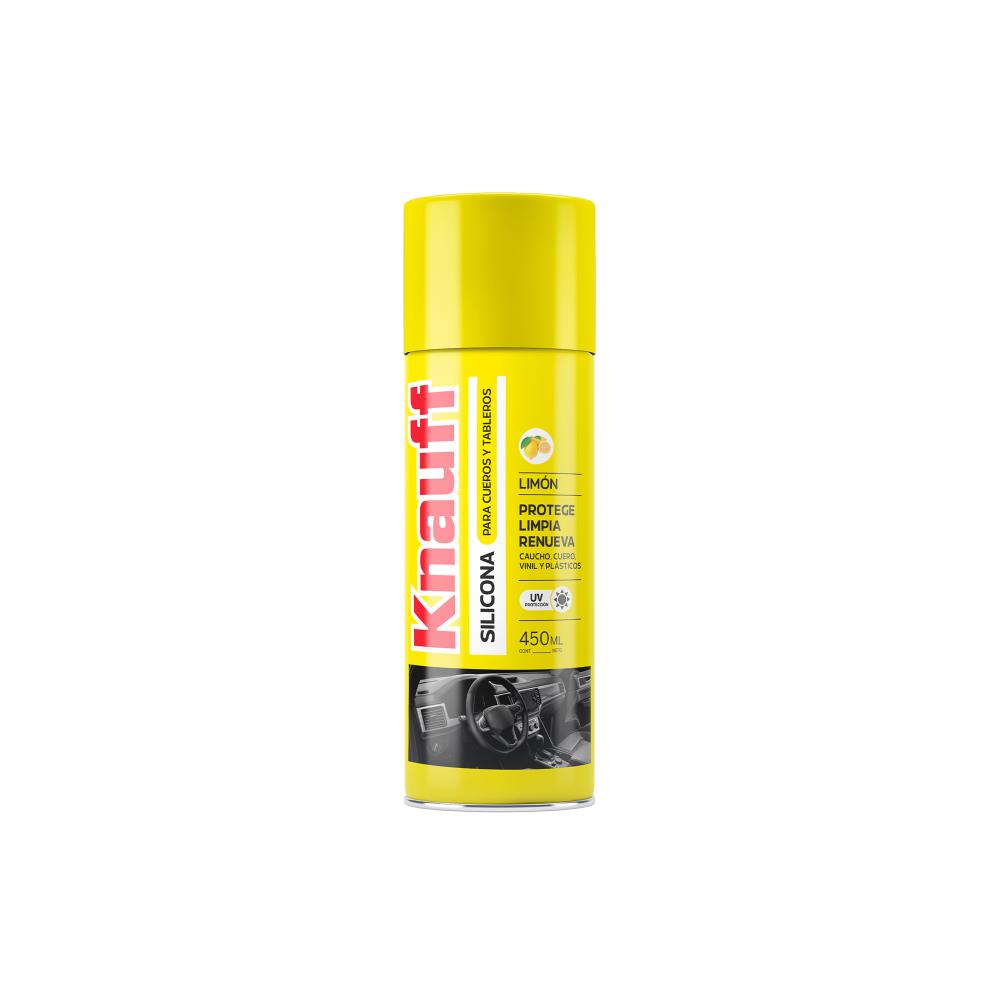 SILICONA P/CUEROS Y TABLEROS A/LIMON X450ML-KNAUFF