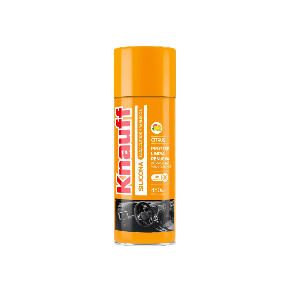 SILICONA P/CUEROS Y TABLEROS A/CITRUS X450ML-KNAUFF