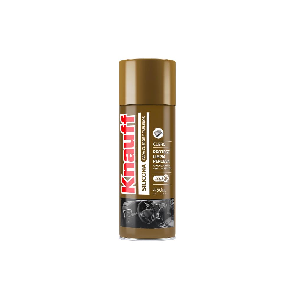 SILICONA P/CUEROS Y TABLEROS A/CUERO X450ML-KNAUFF