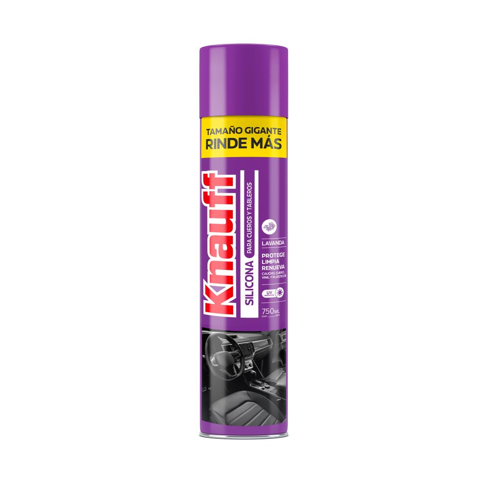 SILICONA P/CUEROS Y TABLEROS A/LAVANDA 750ML-KNAUFF