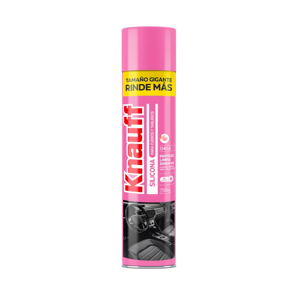 SILICONA P/CUEROS Y TABLEROS A/CHICLE 750ML-KNAUFF