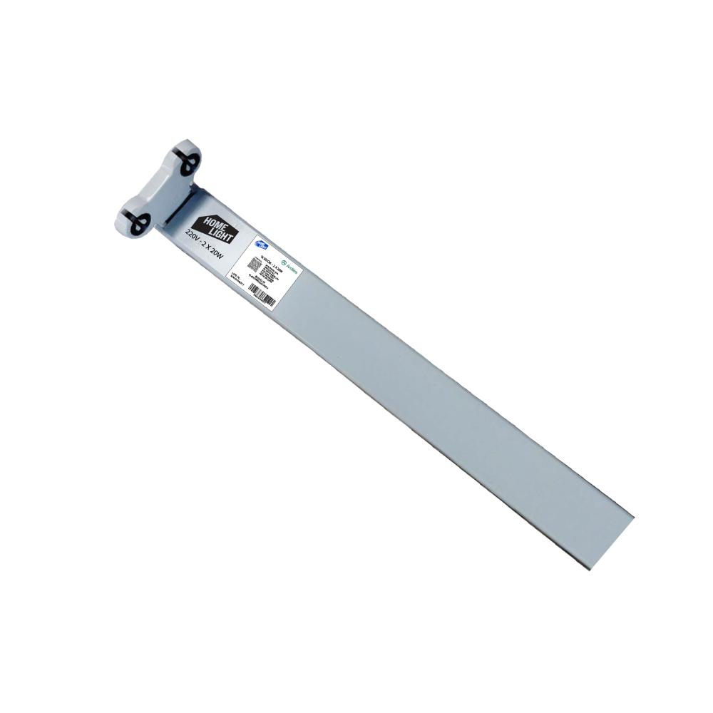 BRAQUETE DOBLE P/TUBO LED T8 1.2M HOME LIGHT