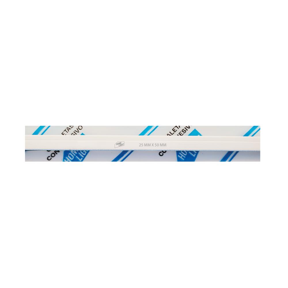 CANALETA 25 X 50 (8)PVC C/PEG AZUL 2M HOME LIGHT