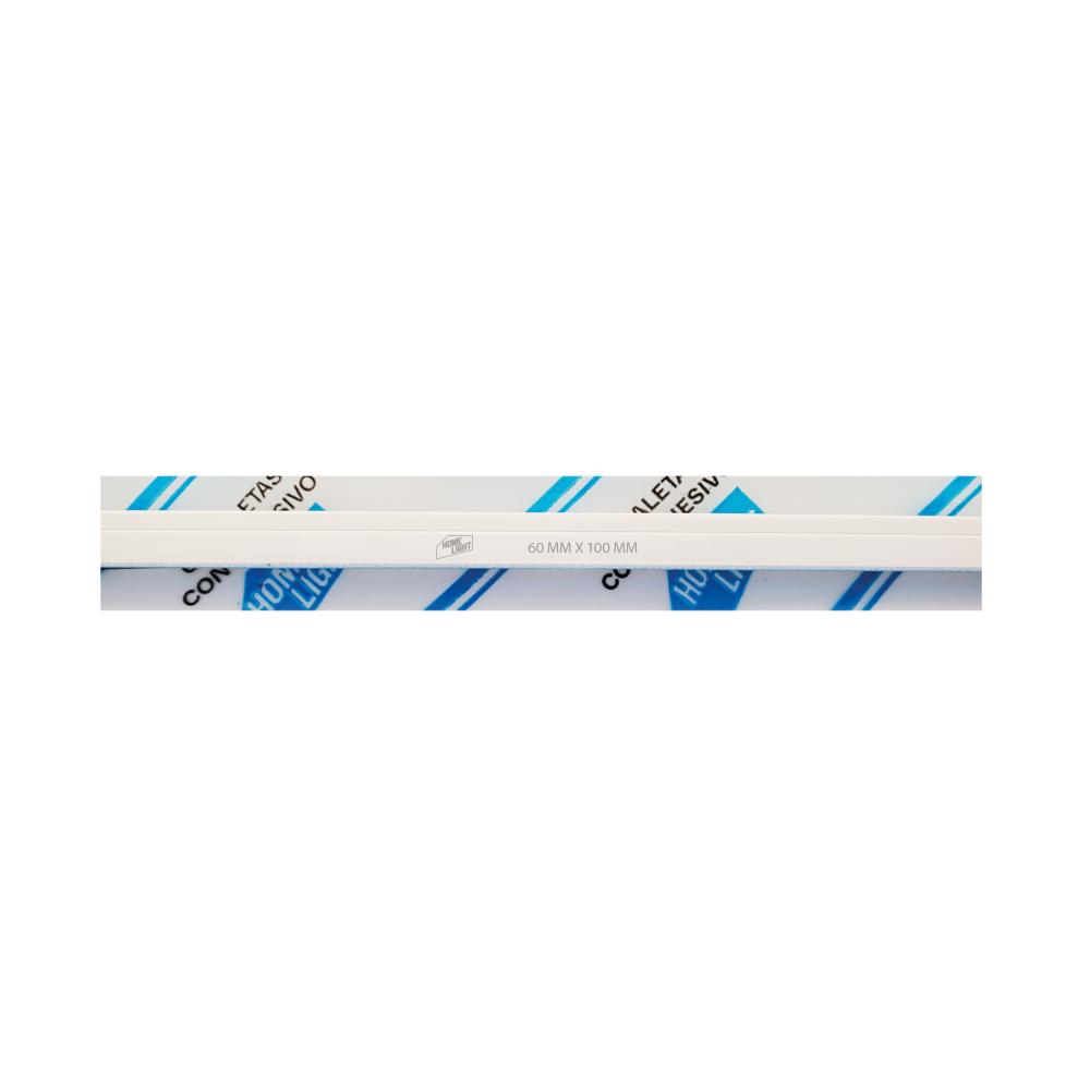 CANALETA 60 X 100 (2)PVC C/PEG AZUL 2M HOME LIGHT