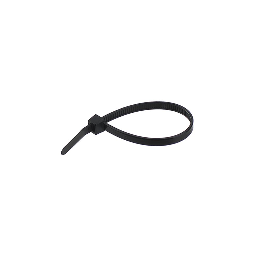 PRECINTO SEG. PLÁSTICO NEGRO 3.6MM X 200MM HOME LIGHT