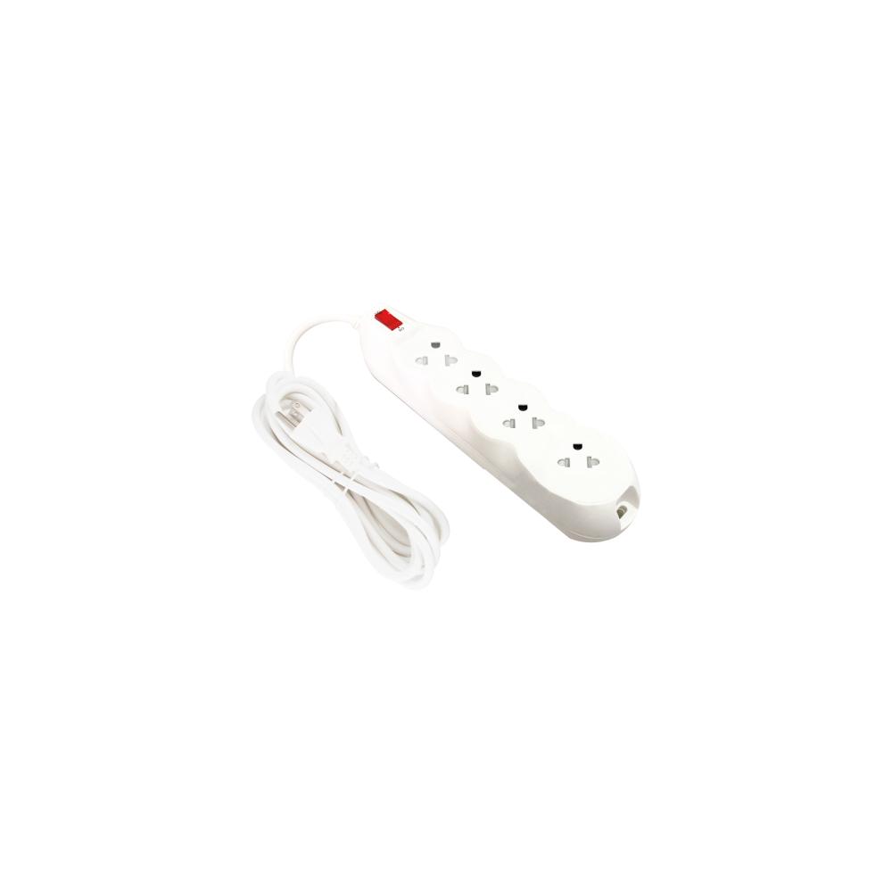 SUPRESOR DE PICO 4 TOMAS 3M 16AWG DELUXE HOME LIGHT