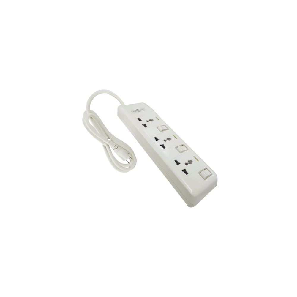 SUPRESOR DE PICO 3 TOMAS IND 3M 18AWG LUXURY HOME LIGHT