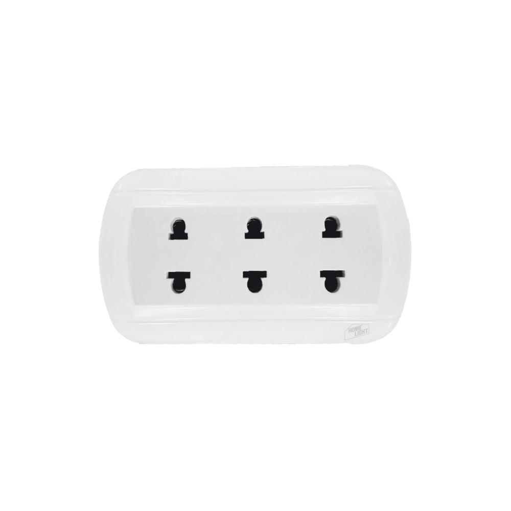 TOMACORRIENTE TRIPLE P/SOB HOME LIGHT