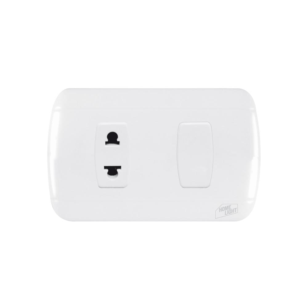 INTERRUPTOR-TOMACORRIENTE P/EMP HOME LIGHT