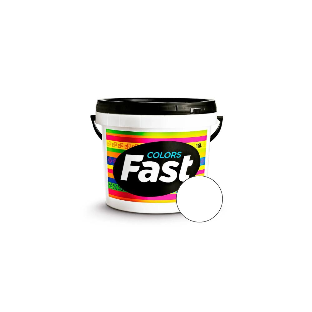 PINTURA LATEX BLANCO BALDE 1 GL FAST