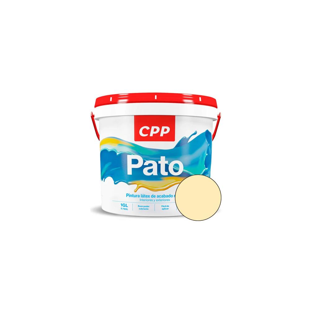 PINTURA LATEX MARFIL BALDE 1 GL PATO